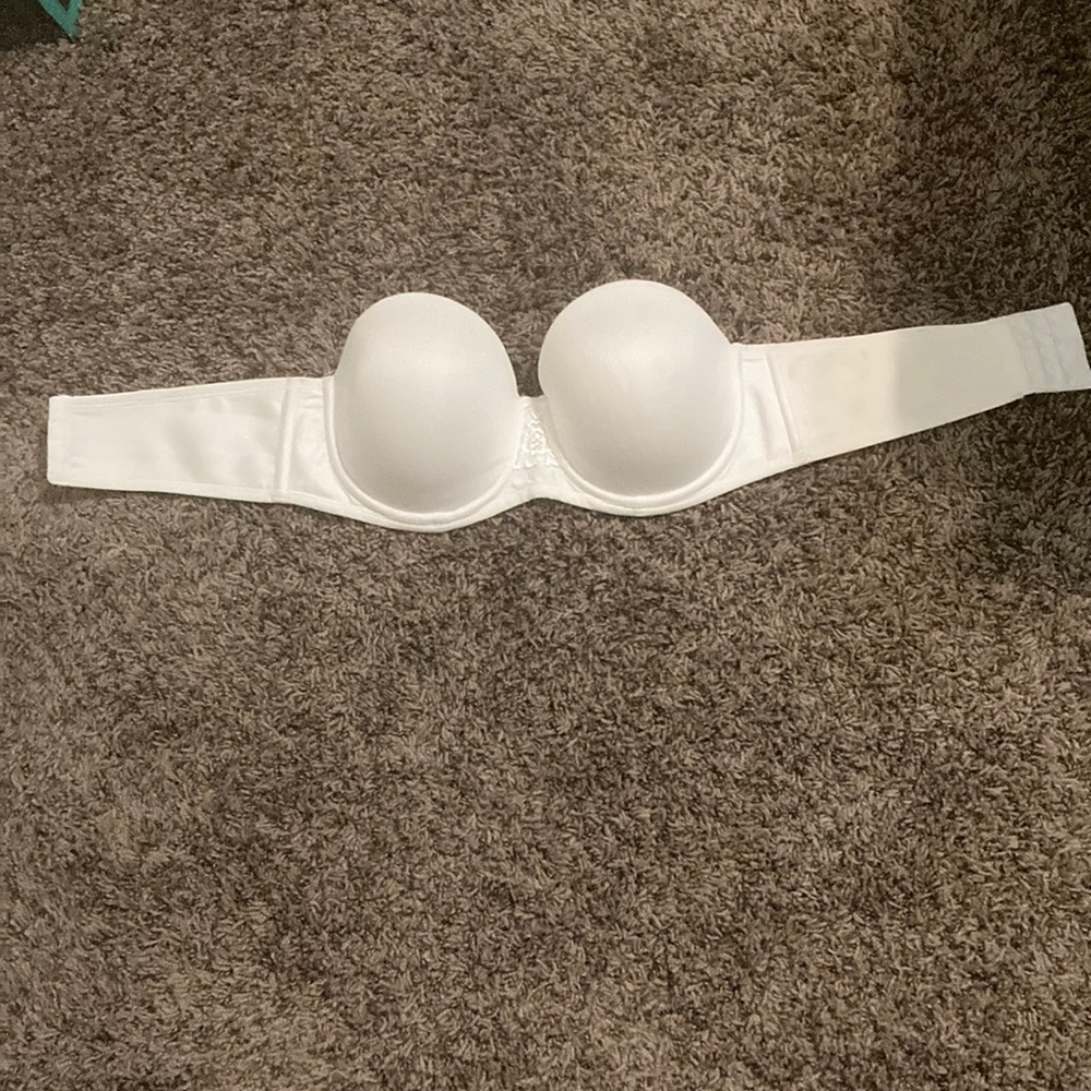 Vanity fair bra, wire, 38c, strapless, push-up, read info